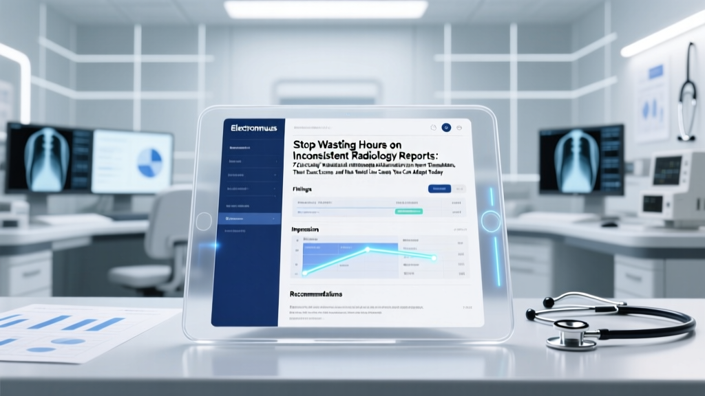 Stop Wasting Hours on Inconsistent Radiology Reports: 7 Clinically Validated Sample Radiology Report Templates, Their Exact Structure, and Real-World Use Cases You Can Adopt Today