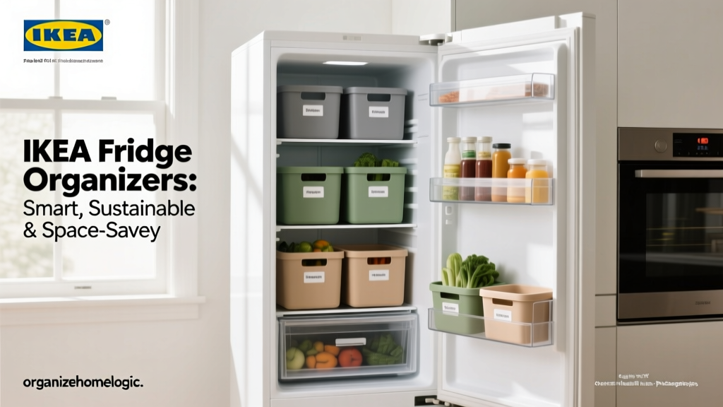 IKEA Fridge Organizers: Smart, Sustainable & Space-Savvy