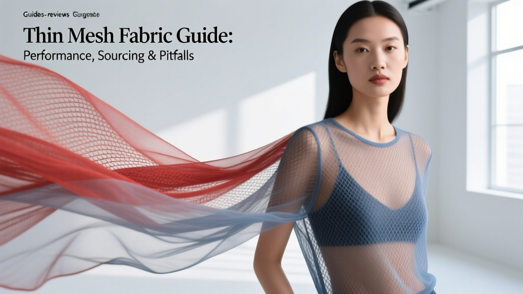 Thin Mesh Fabric Guide: Performance, Sourcing & Pitfalls