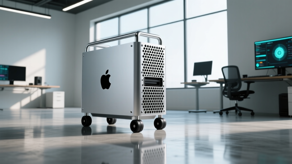 Apple Mac Pro Wheels Kit: Game Dev Studio Mobility Guide
