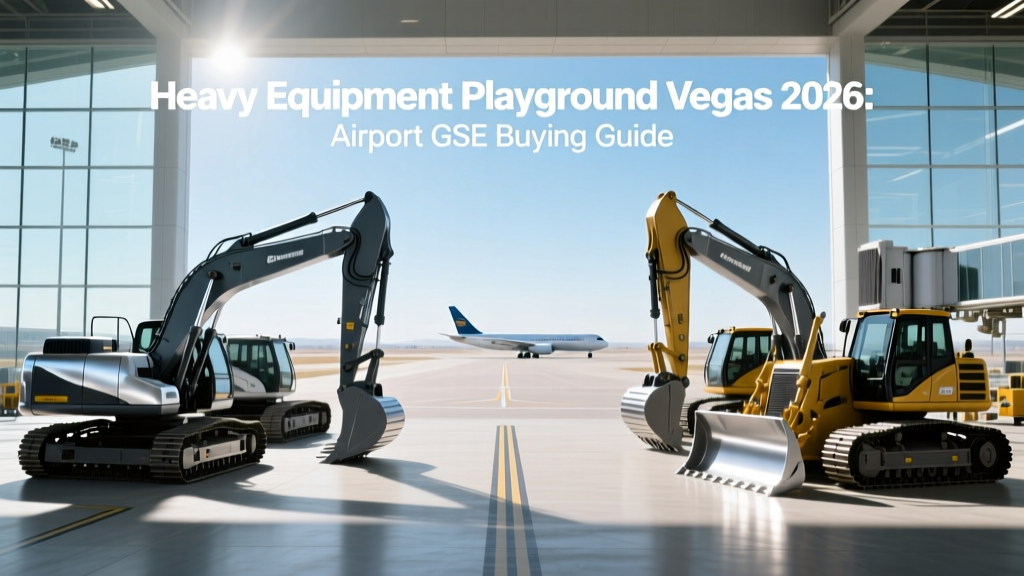 Heavy Equipment Playground Vegas 2026: Airport GSE Buying Guide
