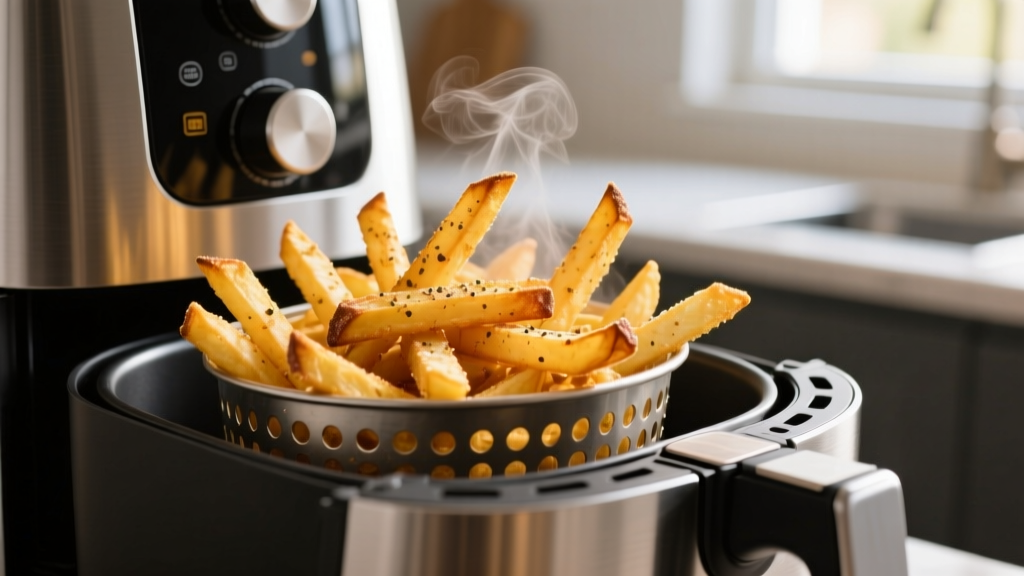 Perfect Frozen Steak Fries in the Air Fryer