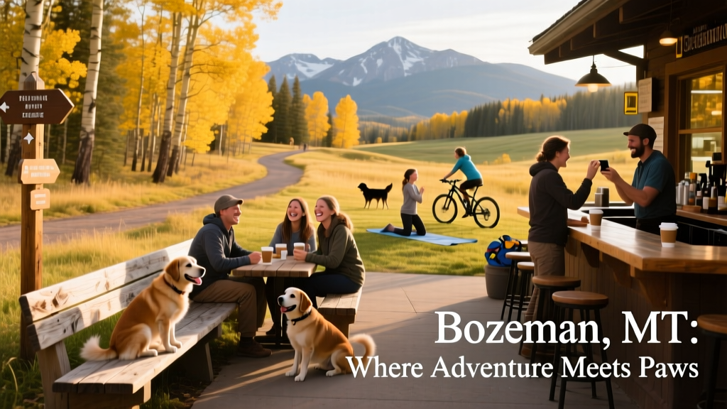 Pet-friendly Bozeman MT: Restaurants, hikes & activities