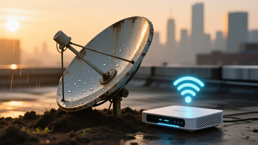 Satellite Dish For Wifi Realistic? Why Repurposing Old Dishes Won’t Boost Your WiFi (And What Actually Will)