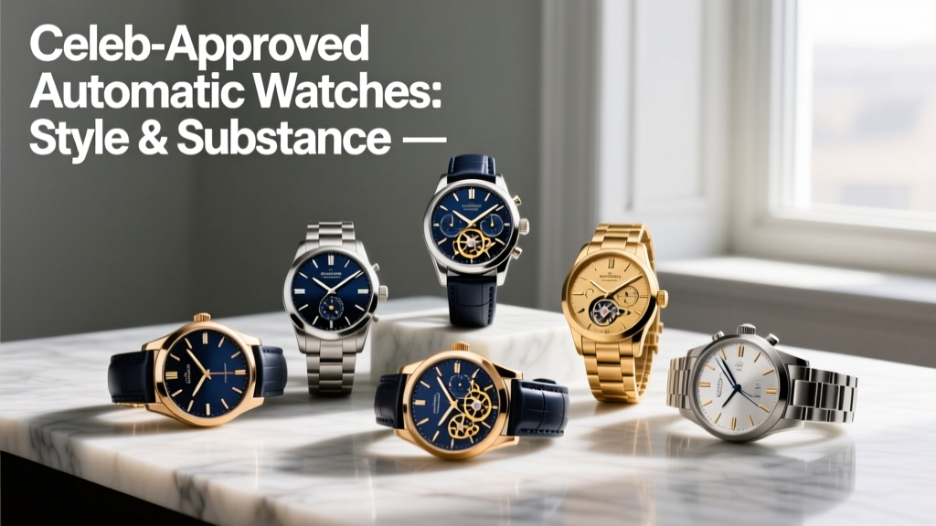 Celeb-Approved Automatic Watches: Style & Substance