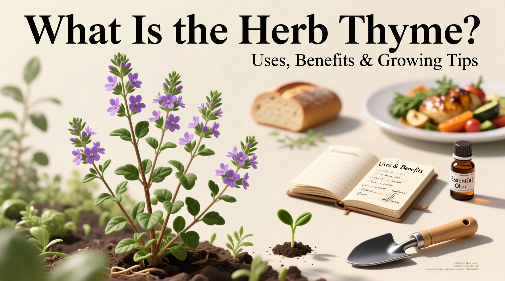 7 Thyme Benefits for Health & Cooking | TheHomeSprouts