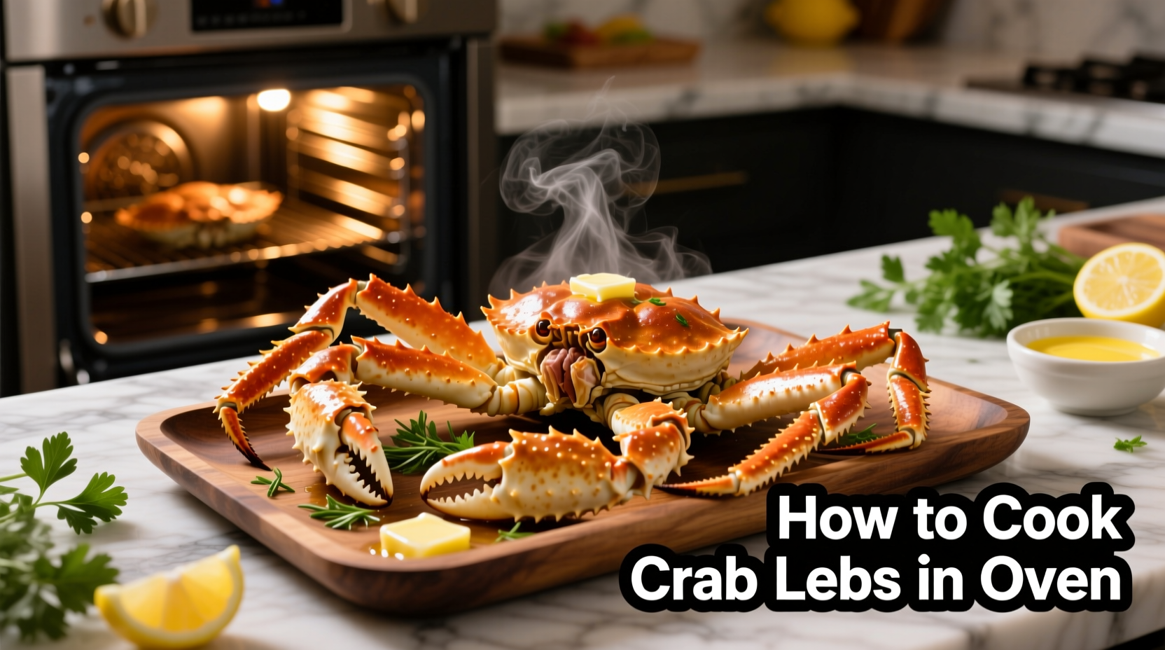 how do you cook crab legs in oven