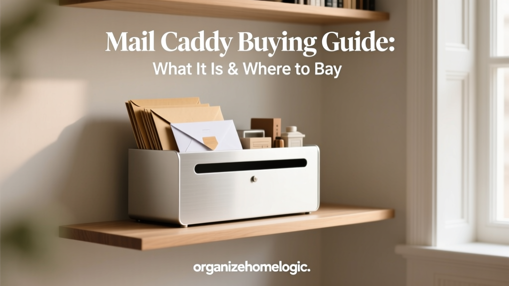 Mail Caddy Buying Guide: What It Is & Where to Buy