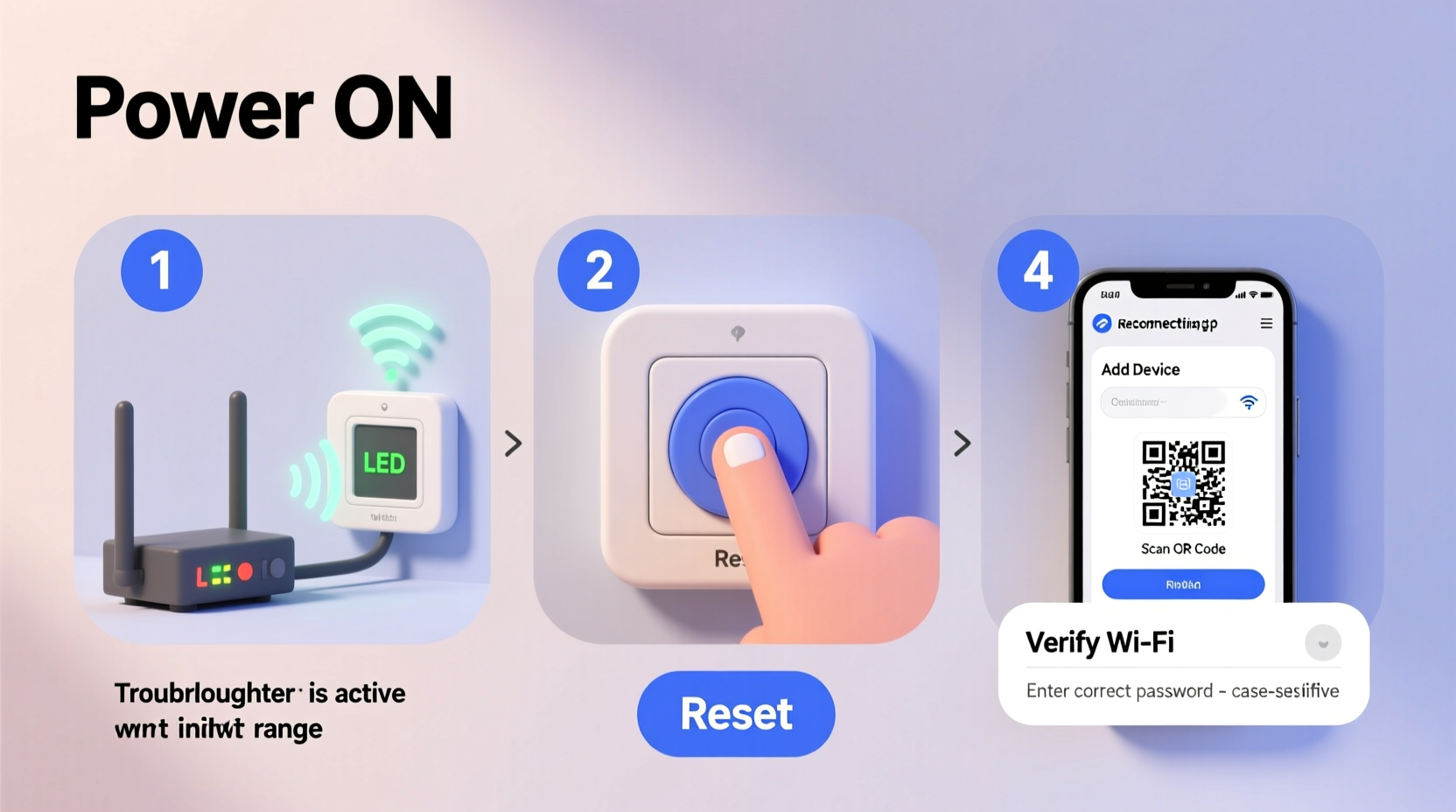 smart switch not connecting to wifi troubleshooting steps for beginners