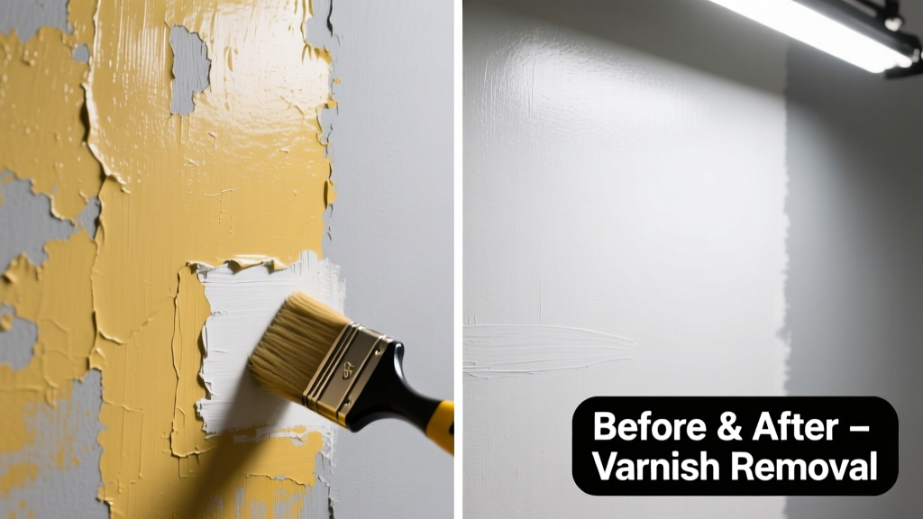 How to Remove Varnish from a Painted Wall Safely