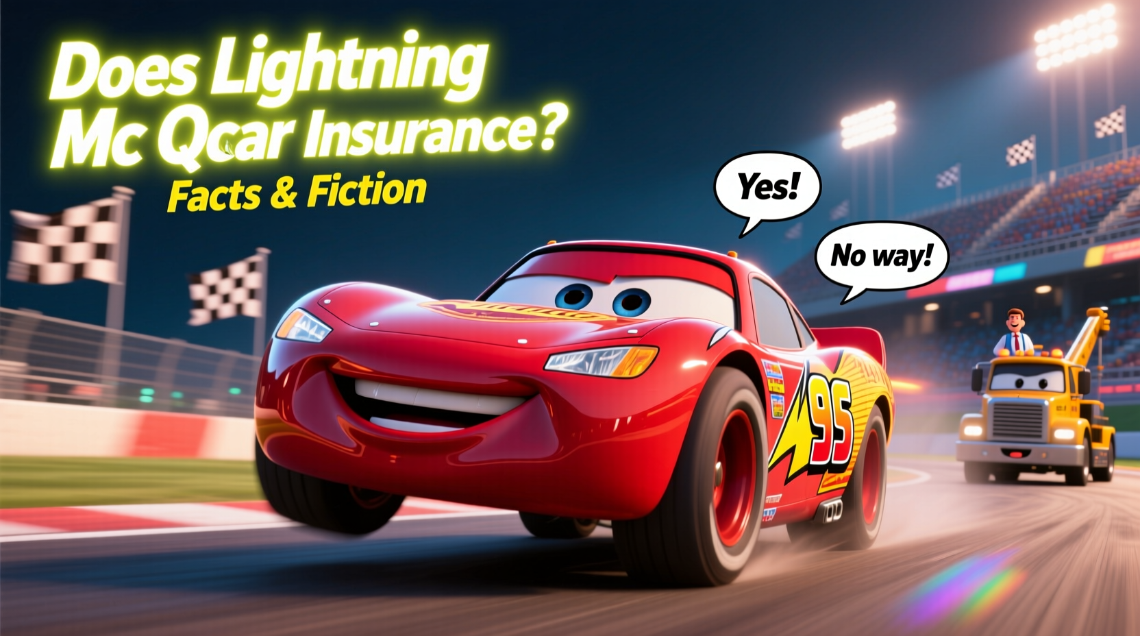 does lightning mcqueen have life or car insurance