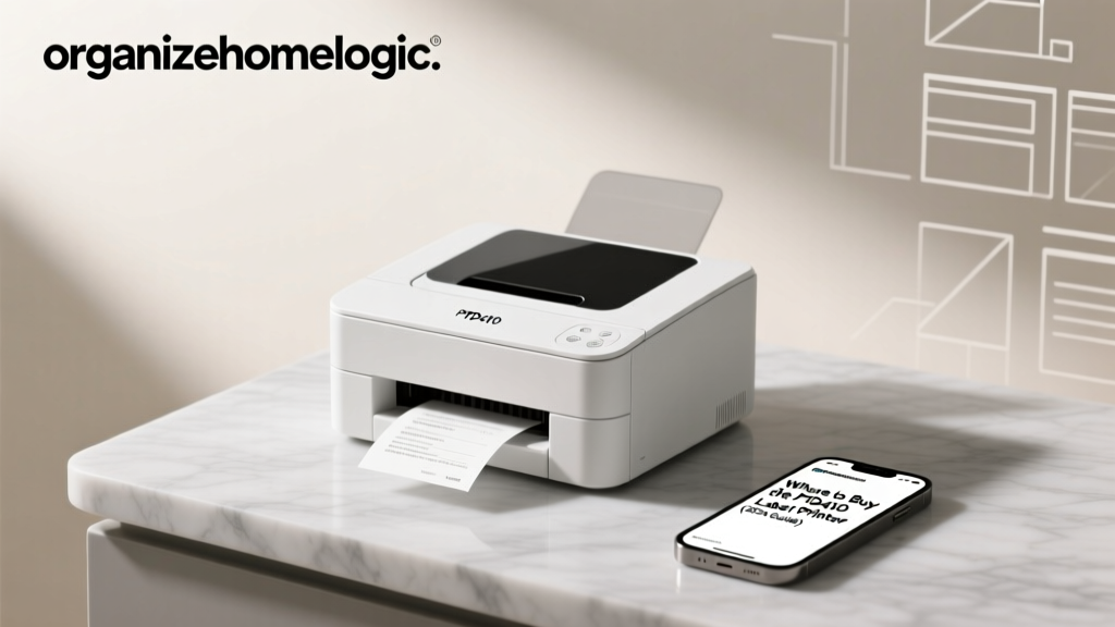 Where to Buy the PTD410 Label Printer (2024 Guide)