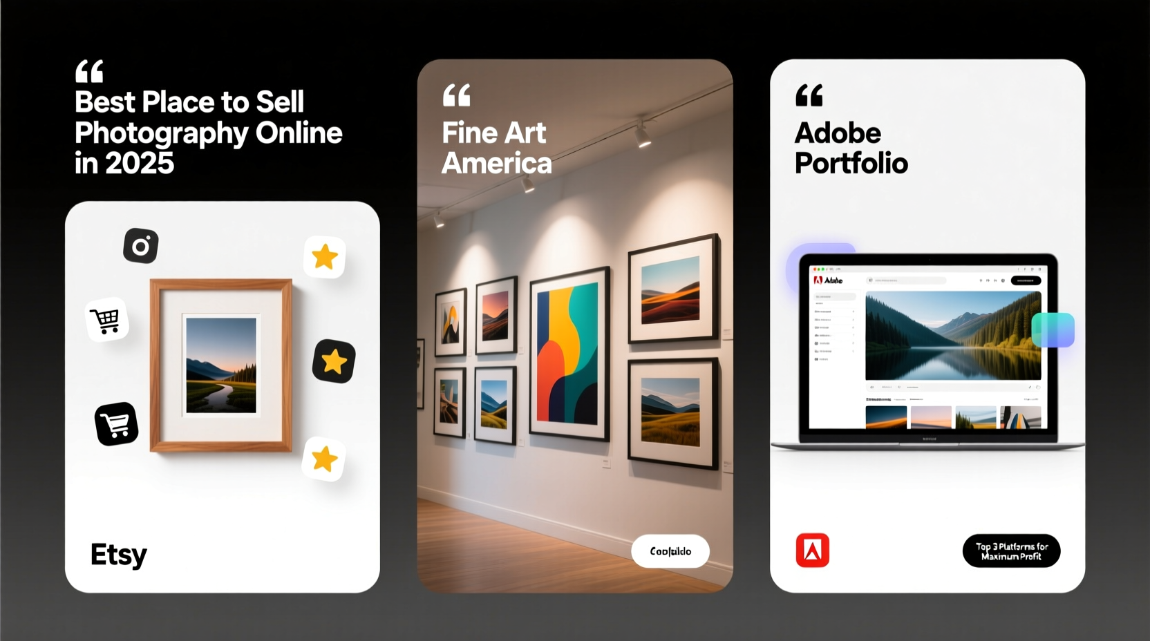best place to sell photography online