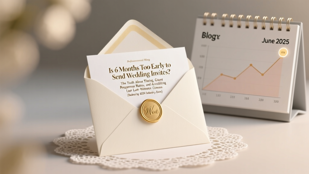Is 6 Months Too Early for Wedding Invites? (2026)