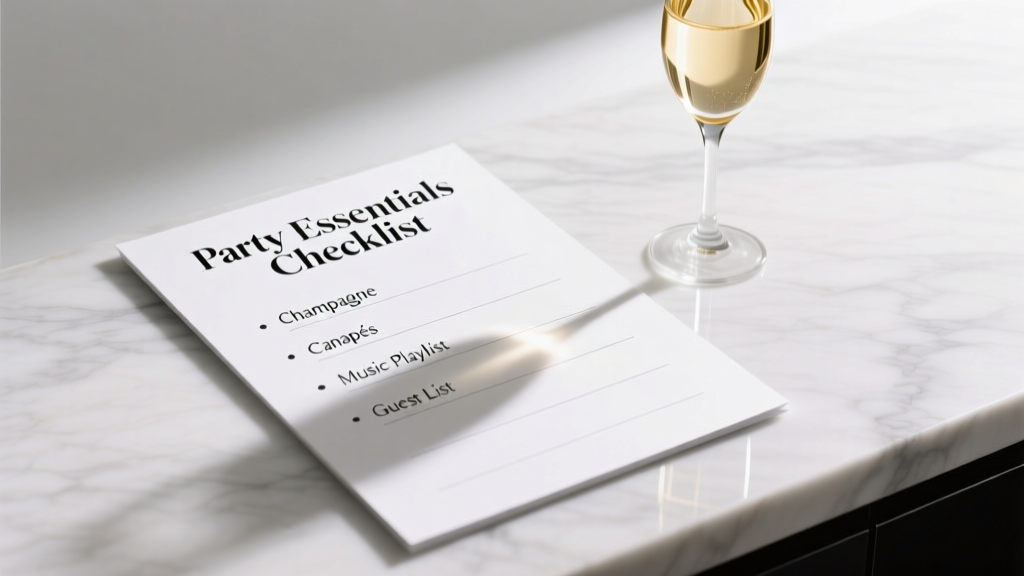 Party Planning Checklist: Stress-Free Guide