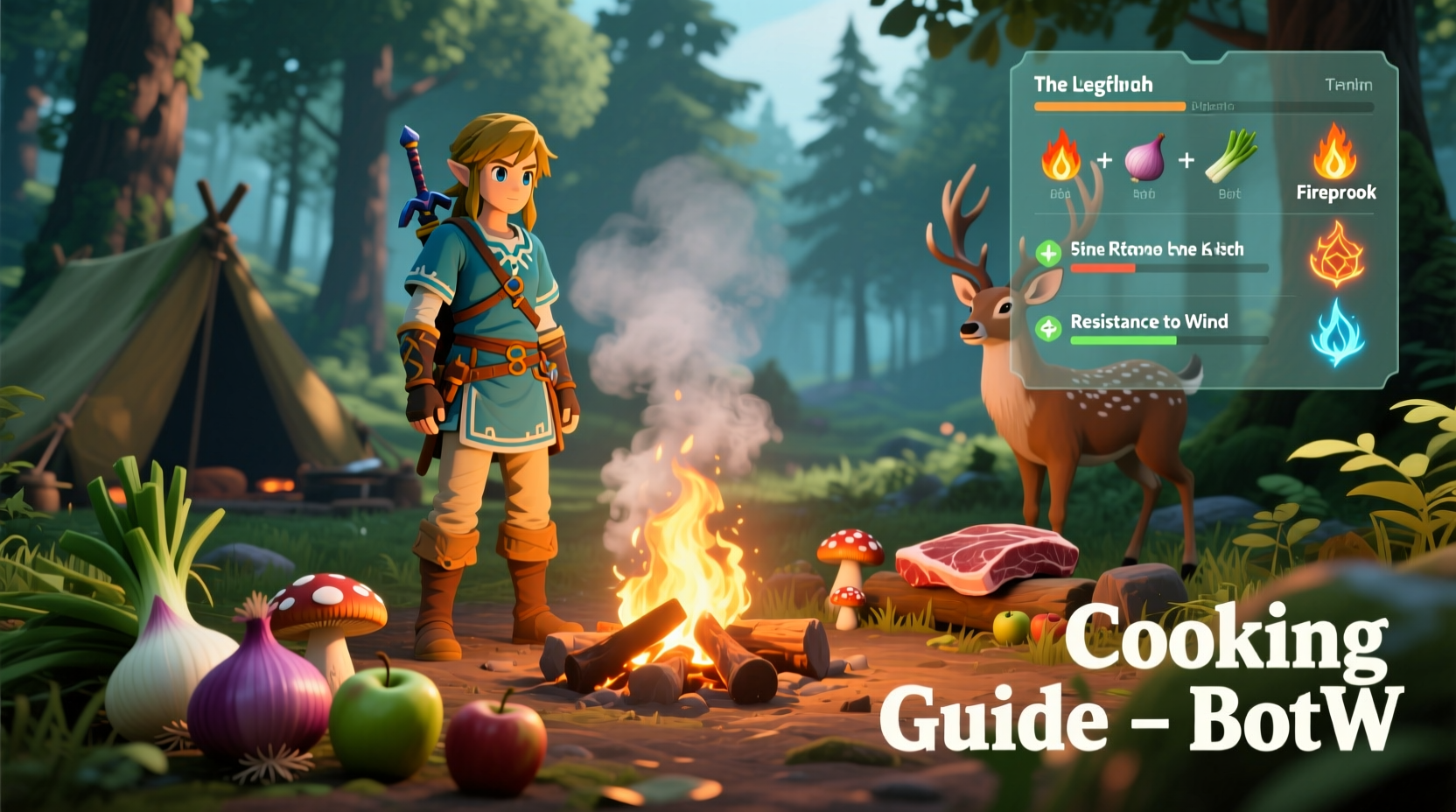 how to cook in botw