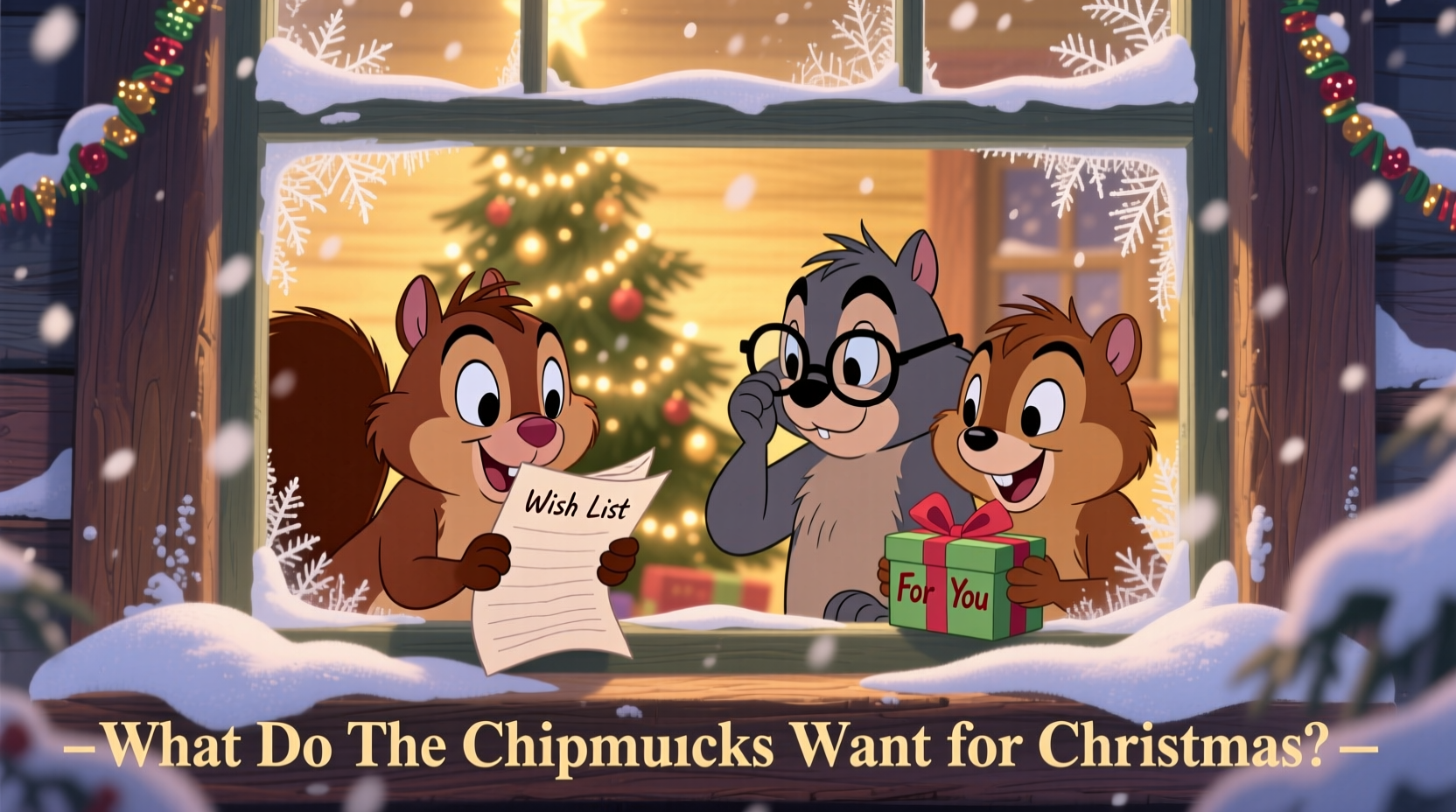 what do the chipmunks want for christmas
