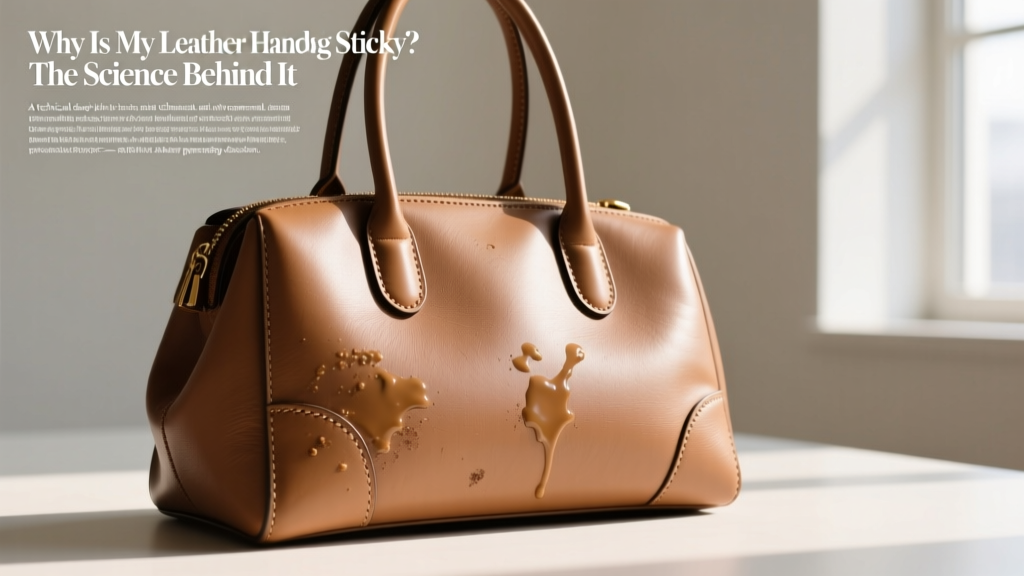 Why Is My Leather Handbag Sticky? The Science Behind It