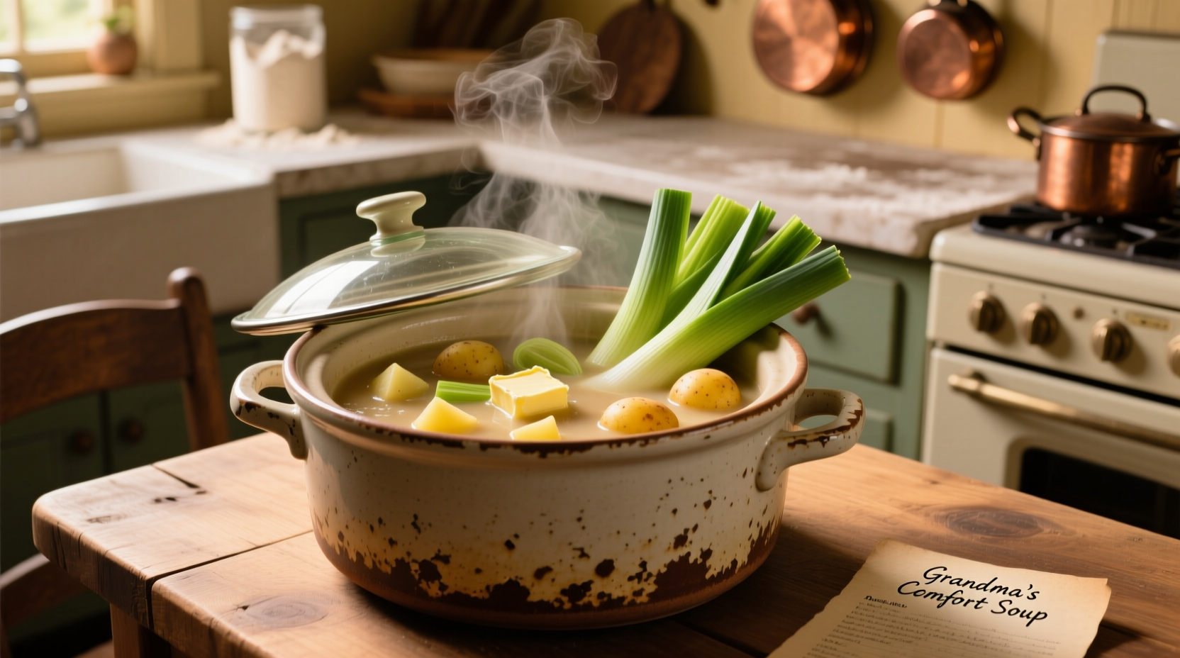 Perfect Crock Pot Leek and Potato Soup Recipe (6-Hour Method)