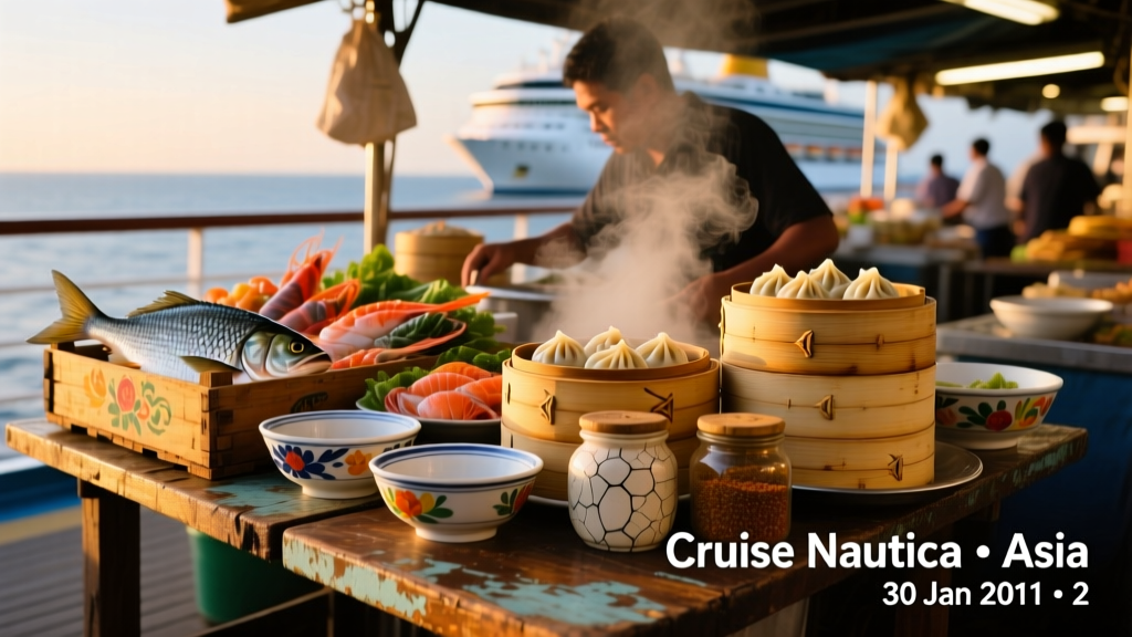 Nautica Cruise Ship Asia Itinerary: A Culinary and Cultural Snapshot from January 30, 2011