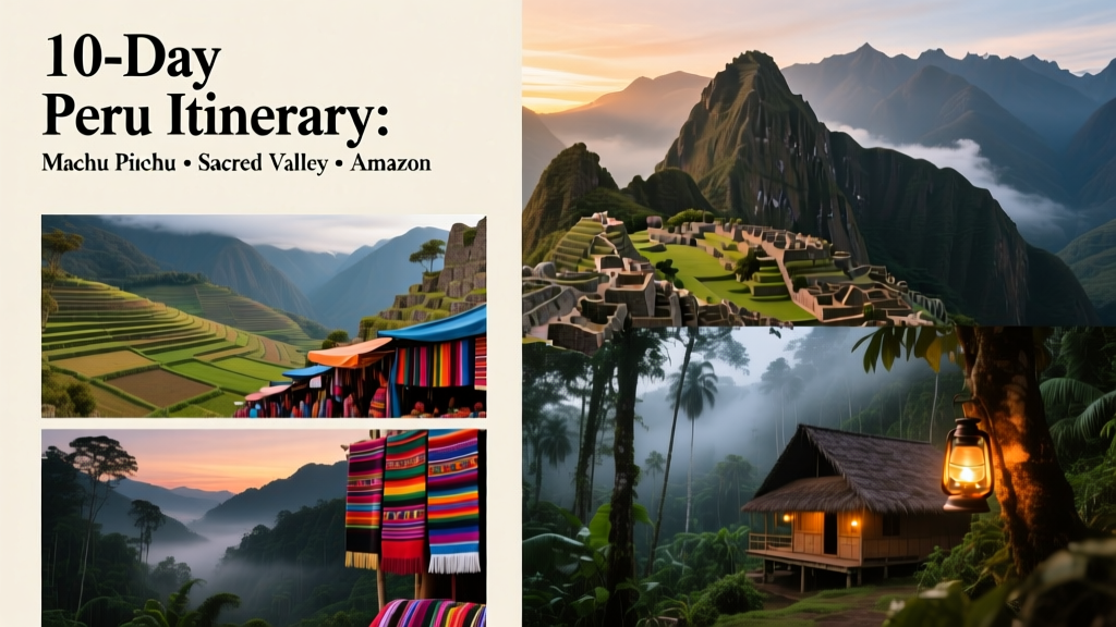 10-Day Peru Itinerary: Machu Picchu, Sacred Valley & Amazon Rainforest