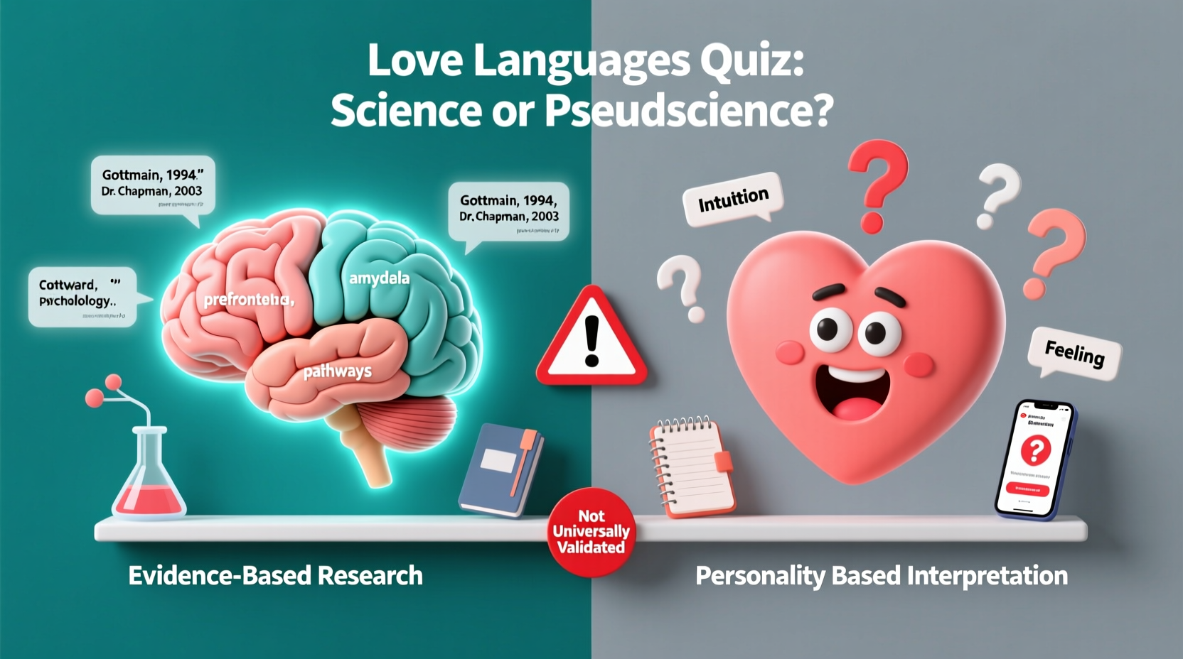 love languages quiz validity is it science or just personality pseudoscience