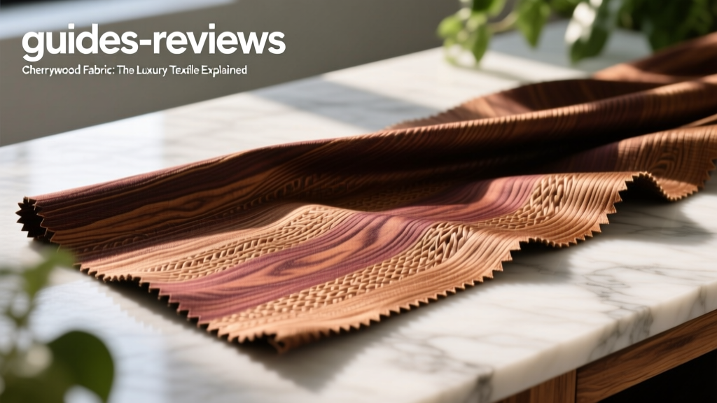 Cherrywood Fabric: The Underrated Luxury Textile Explained