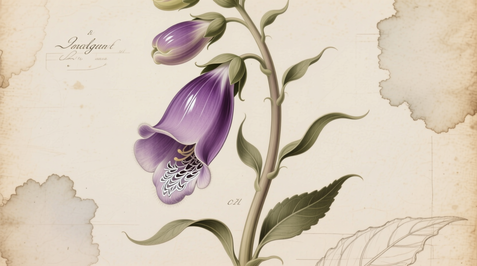 flower looks like foxglove