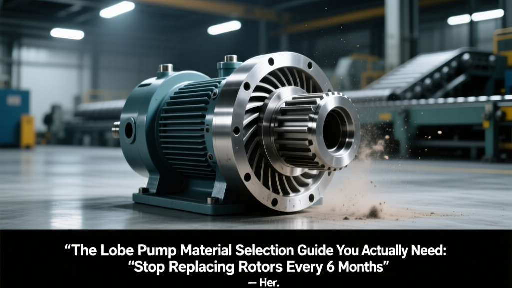 Lobe Pump Material Selection Guide: Metal vs. Polymer