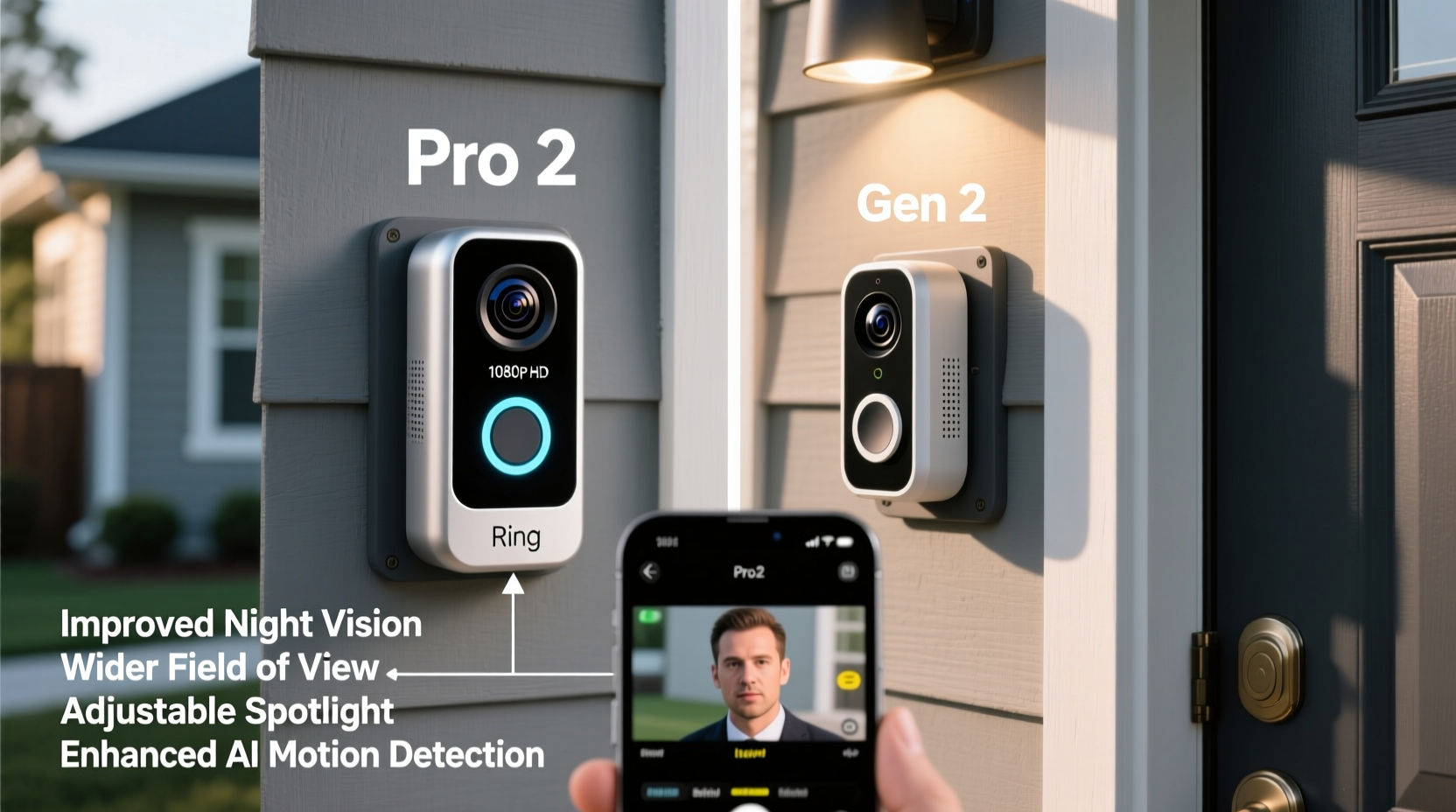 is the ring doorbell pro 2 worth the upgrade if you already have gen 2