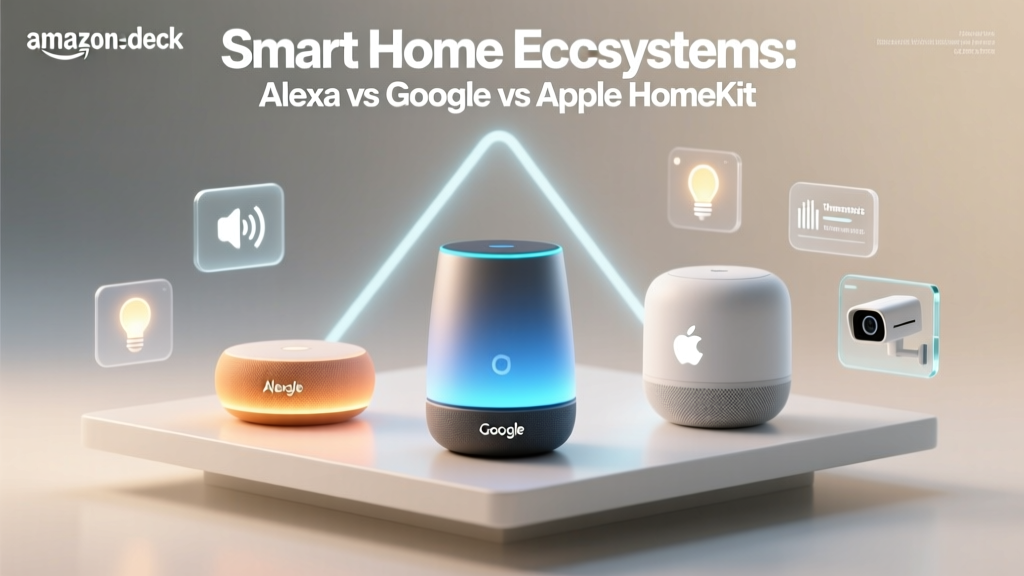 Smart Home Ecosystems: Alexa vs Google vs Apple HomeKit