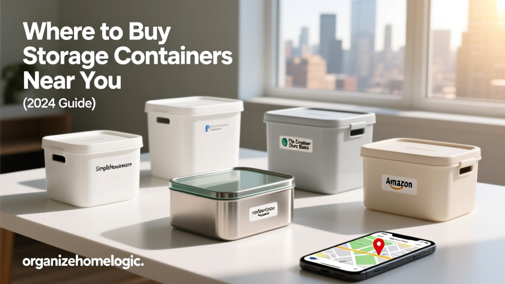 Where to Buy Storage Containers Near You (2024 Guide)