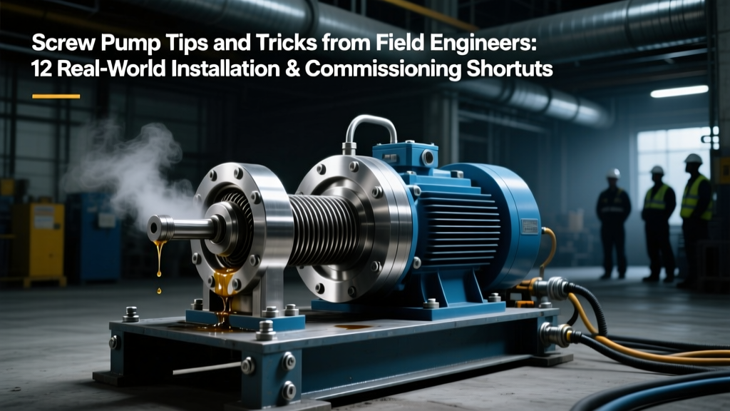 Screw Pump Installation Tips: Cut Startup Time 40%