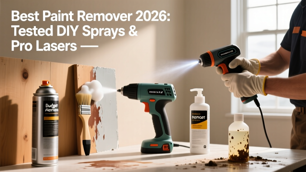 Best Paint Remover 2026: Tested DIY Sprays & Pro Lasers