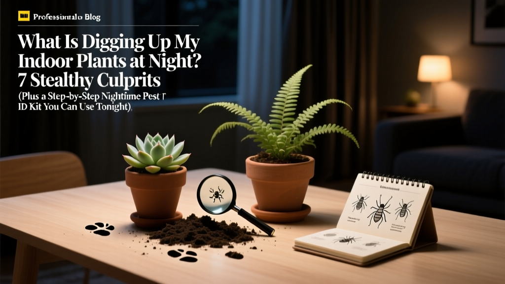 Small What Is Digging Up My Indoor Plants At Night