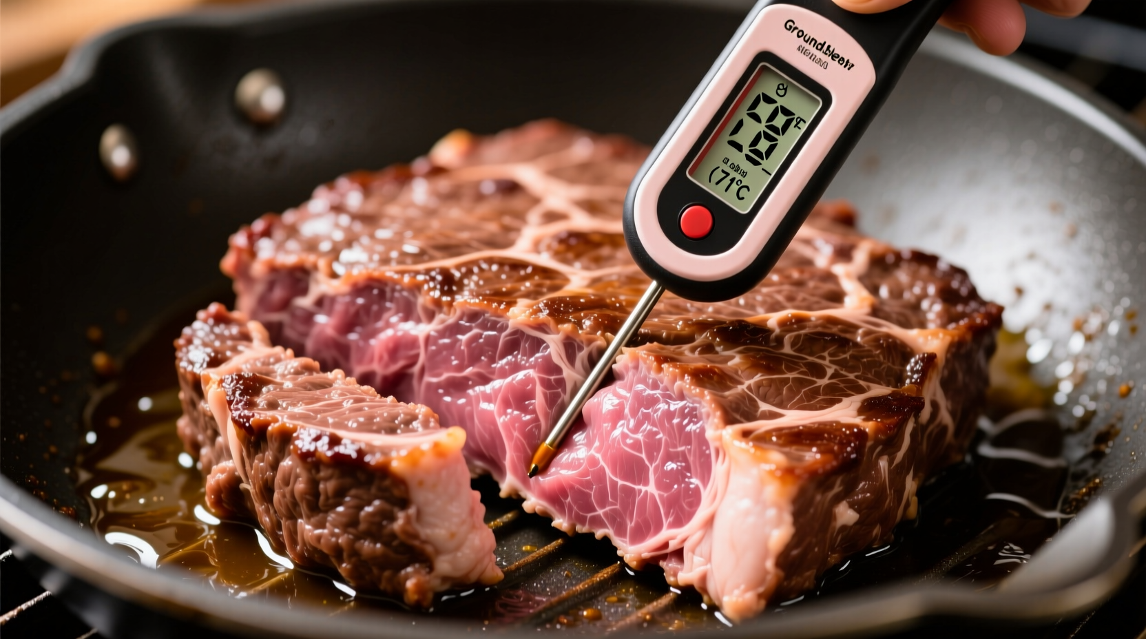 ground beef should be cooked to what temperature