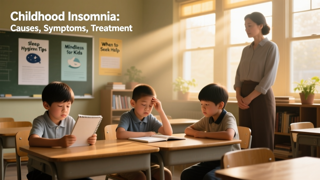 Childhood Insomnia: Evidence-Based Causes, Developmental Symptoms, and Multimodal Treatment Strategies