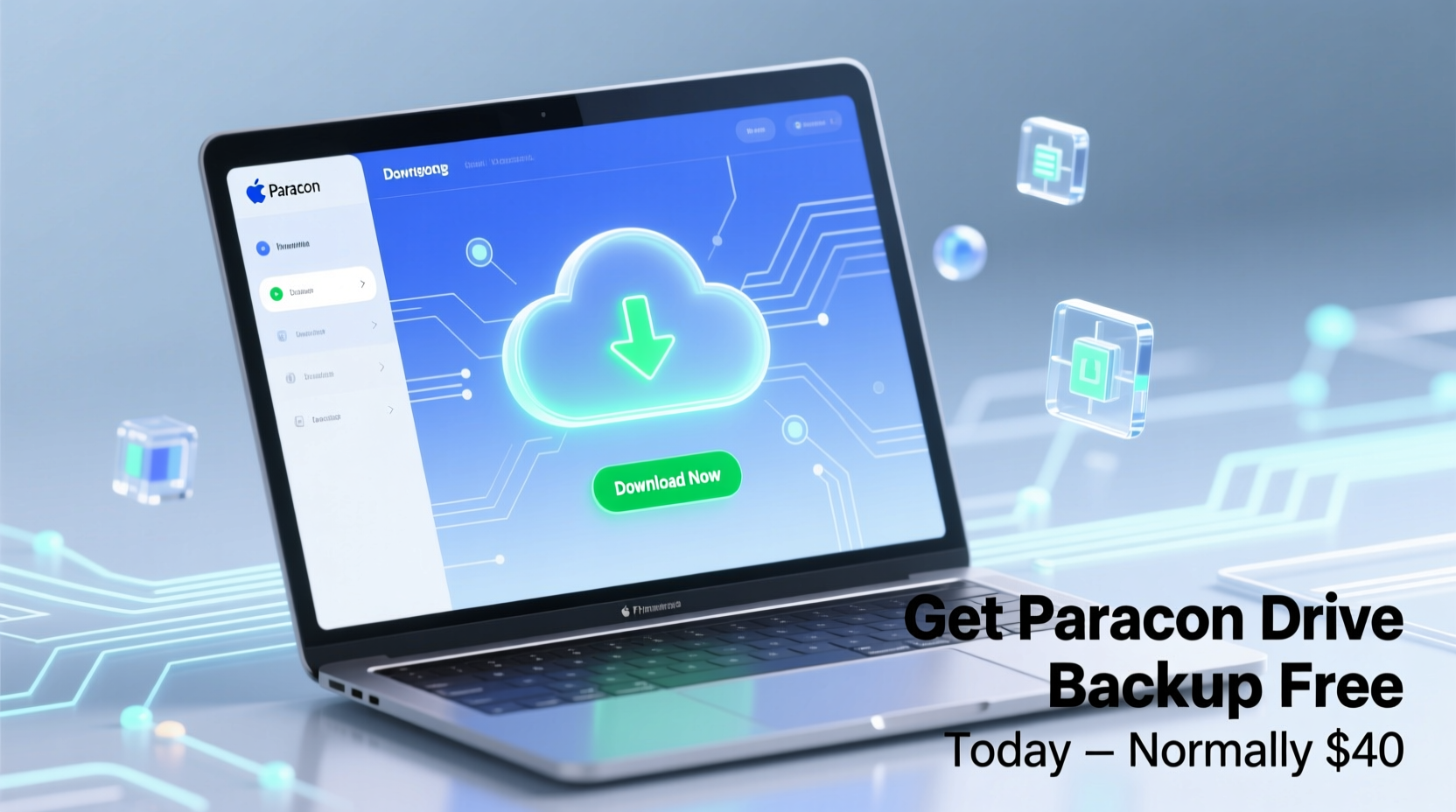 get paragon drive backup free today normally 40