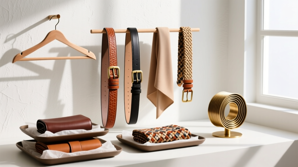 How to Store Belts Properly: A Stylist’s Guide