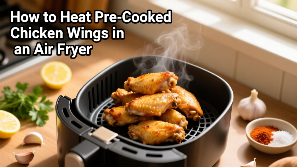 How to Heat Pre-Cooked Chicken Wings in an Air Fryer