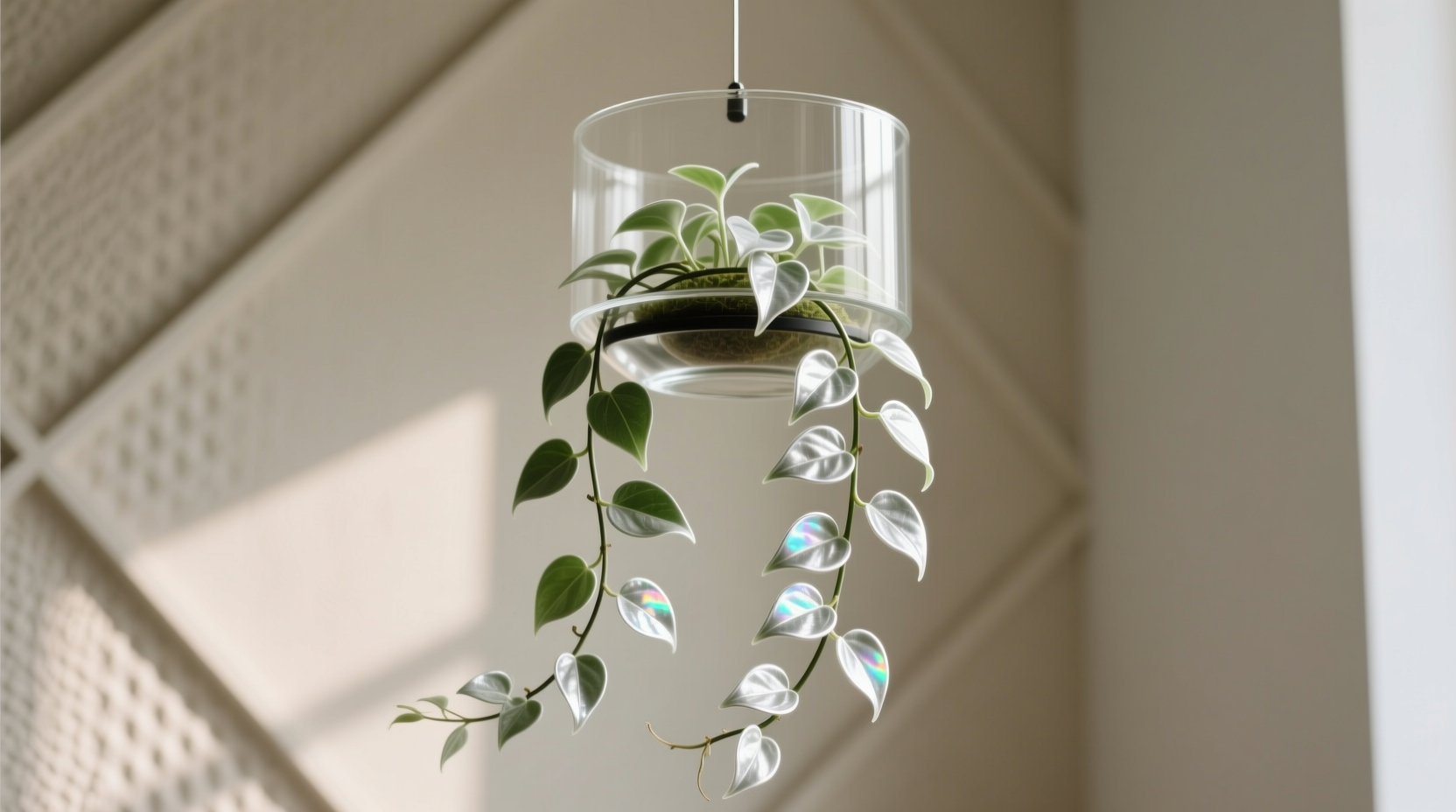 silver leaf trailing plant