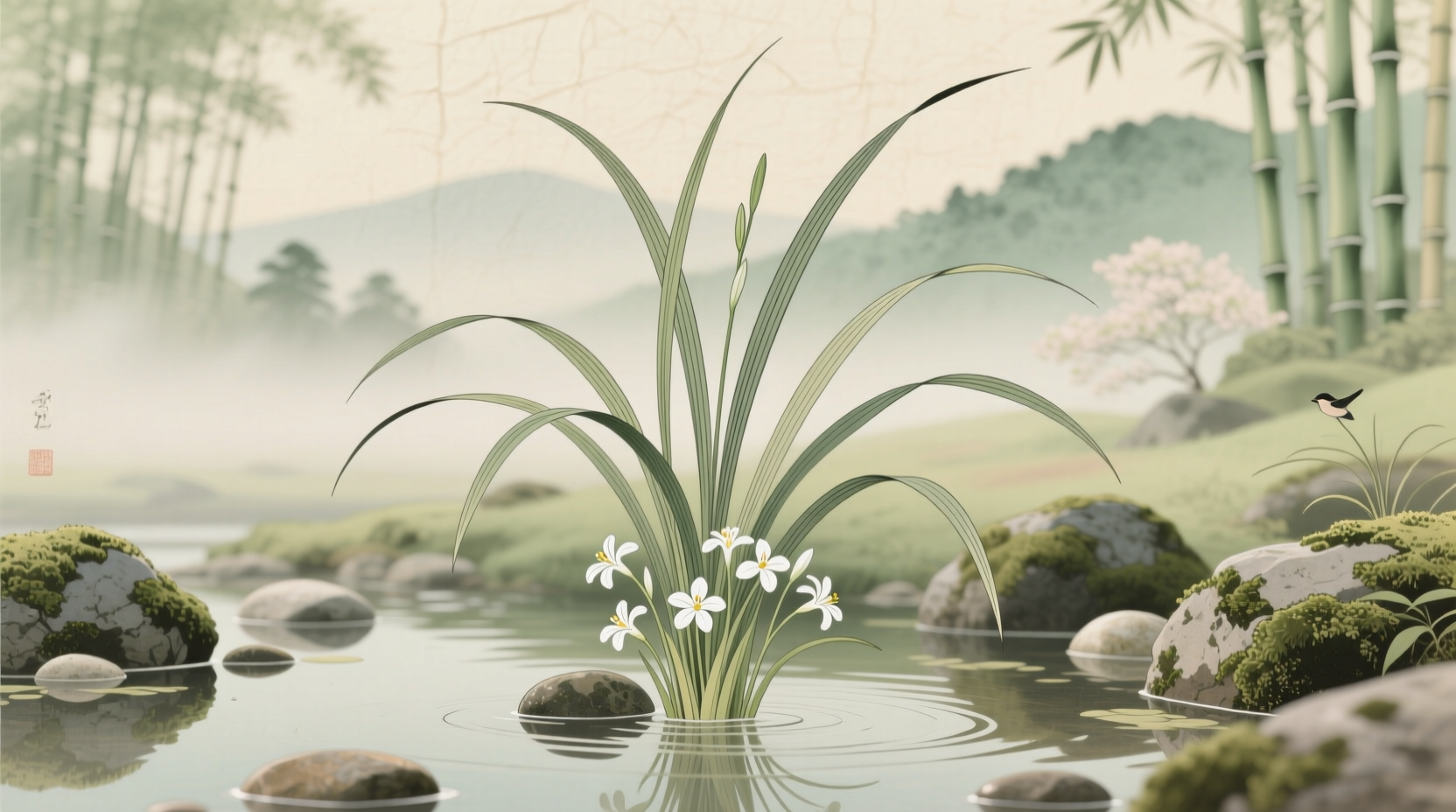 acorus gramineus japanese sweet flag