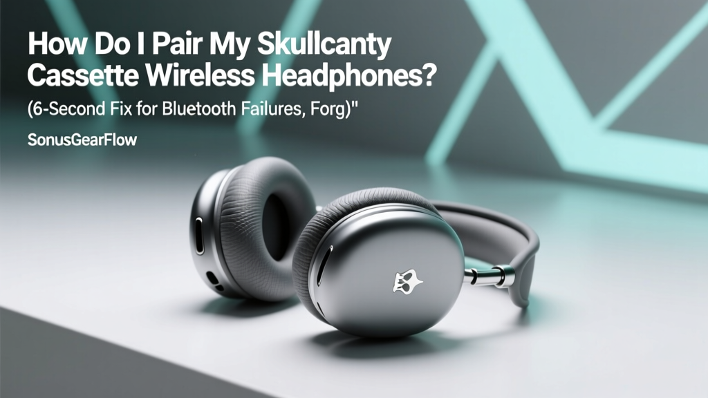 How to Pair Skullcandy Cassette Wireless Headphones
