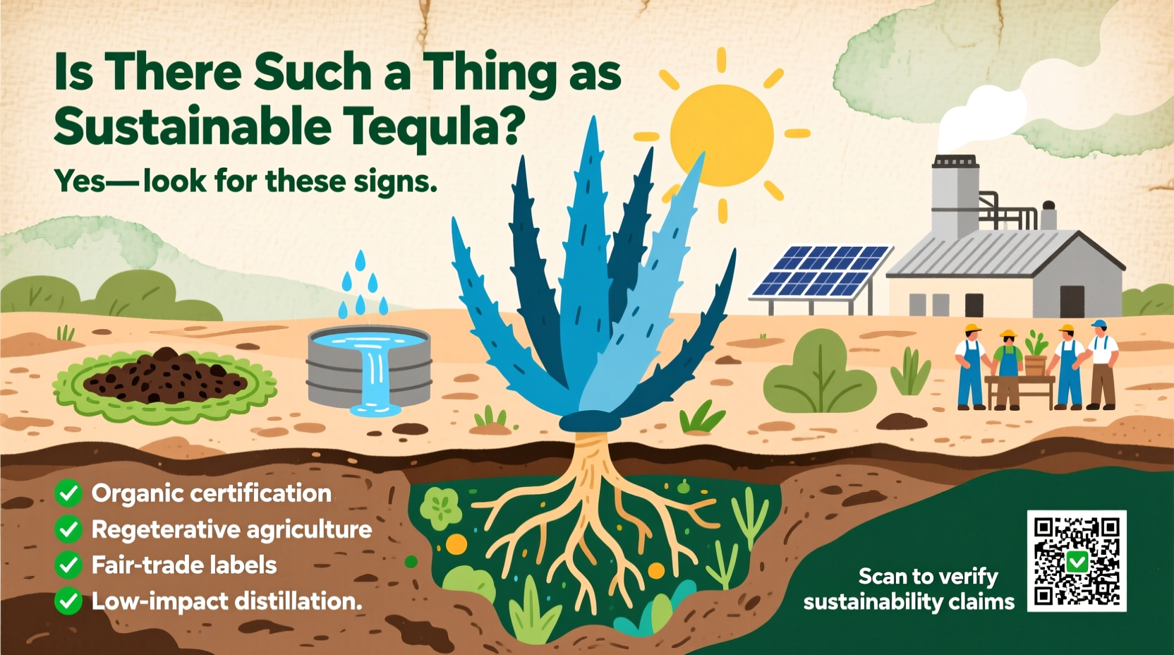 is there such thing as sustainable tequila and how to find it