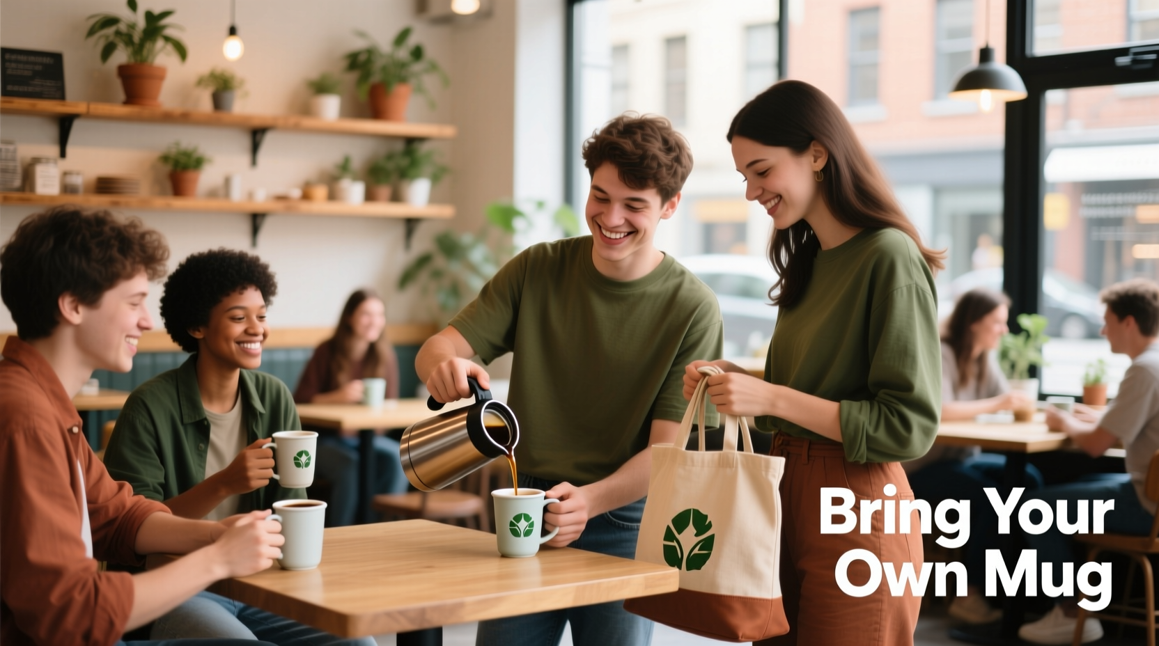 is it weird to bring your own coffee mug to a cafe or are people doing it more now