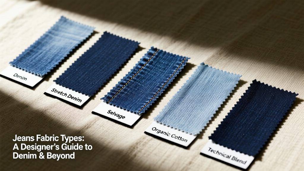 Jeans Fabric Types: A Designer’s Guide to Denim & Beyond