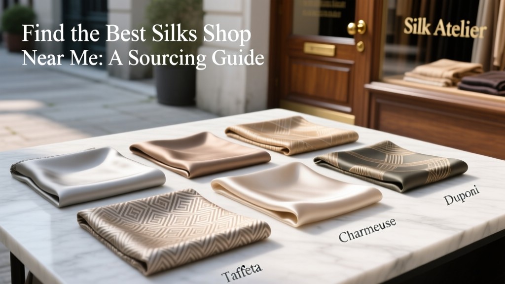 Find the Best Silks Shop Near Me: A Sourcing Guide