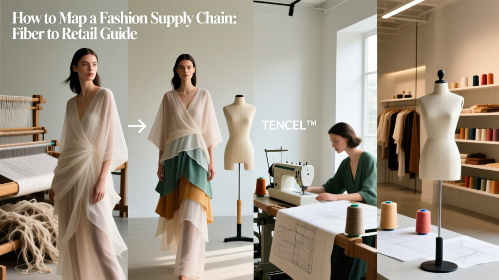 How to Map a Fashion Supply Chain: Fiber to Retail Guide