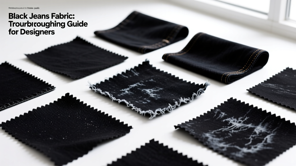 Black Jeans Fabric: Troubleshooting Guide for Designers