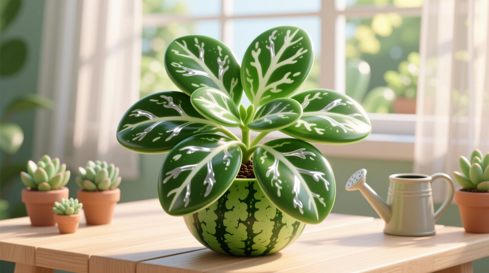 watermelon peperomia guide